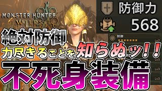 【無敵】ワイルズの"最高防御力"を持つ装備がガッチガチに硬すぎて最強すぎる件について！【モンハンワイルズ】