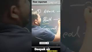 #Vocabulary #reels #shortsvideo #deepaksir #completeenglishgrammar #synonyms