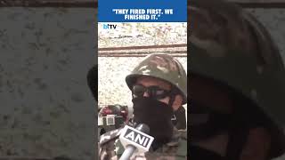 #Shorts "They Fired, We Responded!" | Indian Army On Operation Sindoor