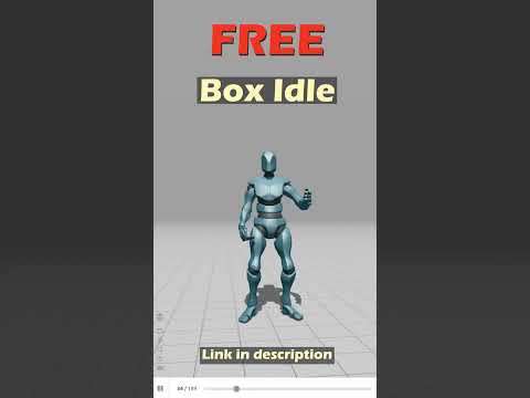 Box Idle.  Free Mixamo animation for Daz Studio's Genesis 9. #dazstudio #mixamo