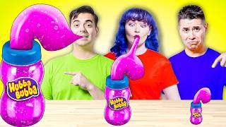 BIG, MEDIUM AND SMALL FOOD CHALLENGES | GIANT VS TINY CHALLENGE IN 24 HOURS BY SWEEDEE