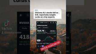 AI chip ban - This is going to get nasty - retaliation? #stockmarket #swingtrader #trading #invest