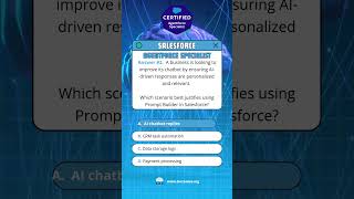 Salesforce Certified Agentforce Specialist Practice Exam Questions- Prompt Engineering
