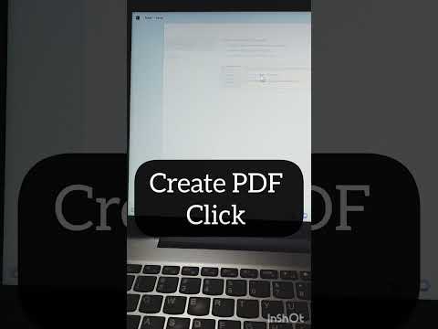 How To Convert Excel to PDF #excel #exceltutorial  #exceltips #excel10tutorial  #shorts