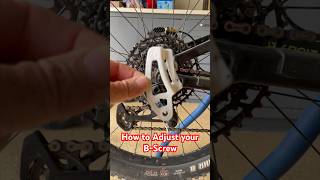 How to Adjust your B-SCREW #bikemaintenance #bscrew #sram #srameagle #sram12speed #mtb #mountainbike
