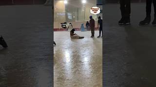 Ice skating gone wrong! #iceskating #iceskatingtrend #funny #funnyvideo #cebu #smseasidecebu