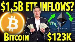 Crypto ETFs Just Hit $4.5B Inflows?! Bitcoin at $123K & BlackRock Dominates!