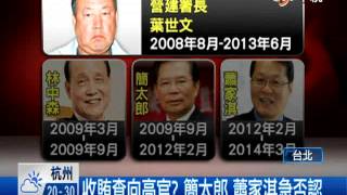 【中視新聞】收賄案查向高官? 簡太郎、林中森、蕭家淇否認 20140605