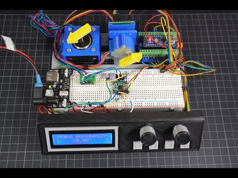 Arduino Breadboard prototyping Plattform, 3D printed, for Arduino Nano and Uno R3