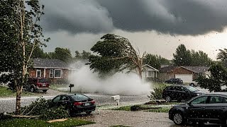 Extreme weather paralyzes Slovenia! Ljubljana and surrounding areas hit by severe storm