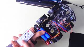 Smart Robot Car IR Control Function