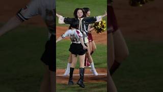 賽後太high 智媛籃籃直接放飛自我 #河智媛 #하지원 #cheerleader #樂天桃猿 #rakutengirls