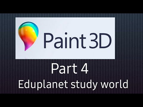#funwithpaintclass4 #paint3D #computer PAINT 3D FOR CLASS 4 | COMPUTER | PART 4