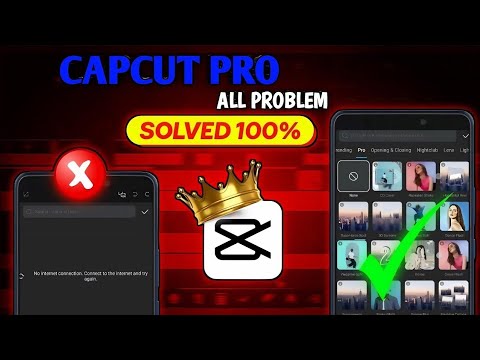 Fix Capcut Pro All Problem | Capcut Pro No Internet Connection Problem 😱