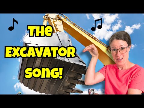 The Excavator Song | Best Kids Songs | Construction Truck Song for Kids |