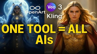 OpenArt Packs the Most Powerful AI Tools - Featuring Veo 3 and Kling! #openart ai #veo 3 vs kling