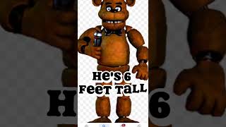 facts about freddy fazbrear #fnaf #edits #fivenightsatfreddys1 #fnaffreddy