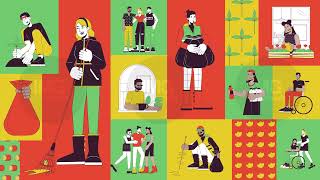We culture mentality animated bento grid layout