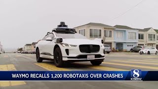 Waymo recalls self-driving cars after barrier collisions