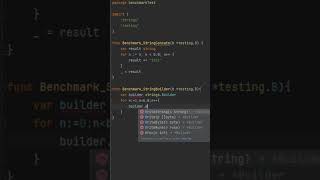 Golang Performance Optimization : strings.Builder Benchmark #golang #golanguage #golangtutorial