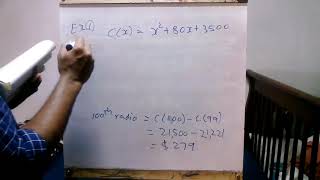 Video7 Free OnlineLecture Cls17P1 Baruch College Math2003 Applied Calculus Sect2.7 H S Bookoladeniya