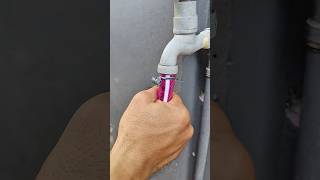 Wow no leaks. Just tie wire – simple and effective! #DIYHack #MoneySavingTips