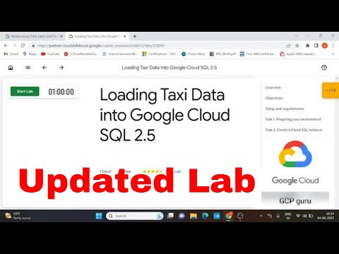 Loading Taxi Data into Google Cloud SQL 2.5 | Google Cloud Platform