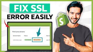 How to Fix SSL Pending Error on Shopify - SSL Pending Shopify Fix Hostinger - ssl Pending Shopify