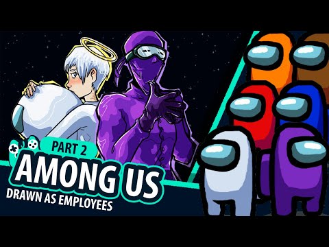 AMONG US as Anime (Part 2)