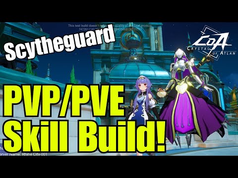 Scytheguard PVP/PVE Build! Crystal of Atlan #CoA #LightOfAtlan