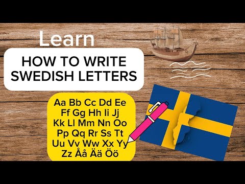 How to Write Swedish Letters: A Beginner's Guide