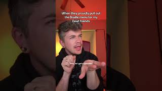 Don’t make this mistake with Deaf people #asl #coda #summeronshorts #signlanguage #disabilitypride