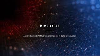 MIME types