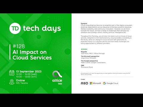 128th TechDay - AI Impact on Cloud Services