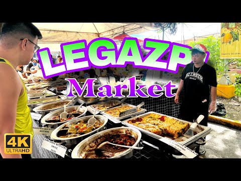 Legazpi Market | Get a Taste of Local Flavors in Makati Cityi 🇵🇭 | 4K | Food and Walk Tour |