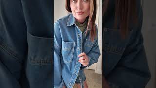 Spring summer trend alert denim on denim #springsummerstyle #trendalert #fashiontrend2025