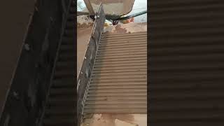Gabarito para argamassa em revestimento cerâmico.