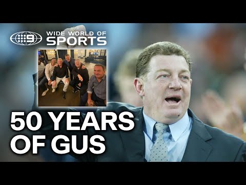 Phil Gould celebrated in emotional surprise half-century in NRL party | Wide World of Sports