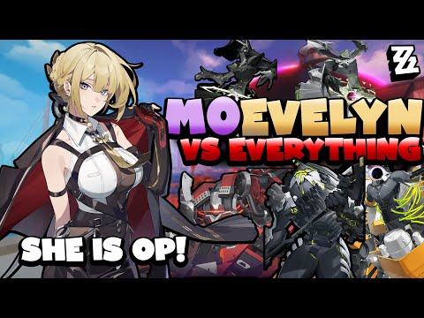 Evelyn M0 Vs All Endgame Content, She is Absolutely Broken | Zenless Zone Zero | Evelyn OP w Hako