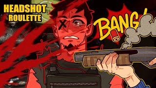 THIS GAME IS ******* INTENSE!! | Headshot Roulette (w/ H2O Delirious, Kyle, Squirrel)