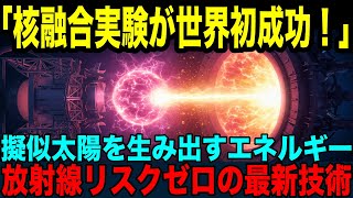 【海外の反応】「これはヤバい！」核融合実験に世界初で成功。水素・ホウ素を使った放射線の出ない核融合！