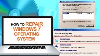 How to Repair Windows 7 Operating System | Computer & Networking for Beginners | Computer Technology