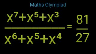 Nice exponents solution Algebra solution How to solve Maths Olympiad exponents