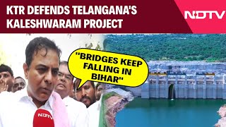 KTR Interview | "Bridges Keep Falling In Bihar": KTR Defends Telangana's Kaleshwaram Project