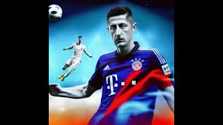 Robert Lewandowski Photo edit with A.I.