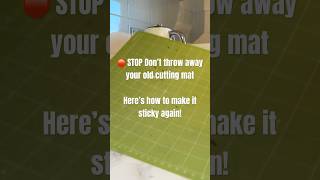 🧼✨Watch this quick hack #CricutHacks #CraftTok #CricutMat #DIYFix #explore #oddlysatisfying