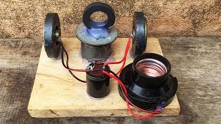 How to make electric free energy generator by dc motor & magnet for self running 2019