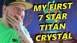 MY FIRST 7 STAR TITAN CRYSTAL IS INSANE in Marvel Contest of Champions