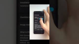 Booting EvolutionX GSI with One UI using DSU Sideloader #shorts #android
