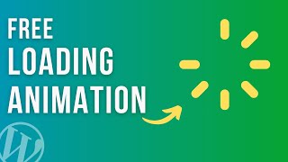 Add Free Loading Animation/Preloader to WordPress Website